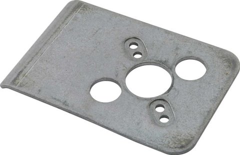 Allstar Performance Quick-Turn Fastener Mounting Brackets ALL19382 Weld Plate, Bracket, Quick Fastener, 0.0625 in. Thick, Set of 50