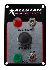 Allstar Performance Electrical Switch Panels ALL80164 Panel, Waterproof, Ignition, Accessory, Starter, With Lights, Each thumbnail 2