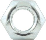Allstar Performance Mechanical Locking Hex Nuts ALL16033-10 Nuts, Hex, Self-locking, Steel, Zinc Plated, 7/16-14 in. Coarse Thread, Set of 10 thumbnail 2