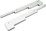 Allstar Performance Wire Separator Sets ALL81340 Ignition Looms and Separators, Aluminum, Polished, Clamp-In, Chevrolet, Kit thumbnail 1