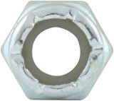 Allstar Performance Nylon Locking Hex Nuts ALL16070-10 Nuts, 1/4-28 in Threads, Thin with Insert, Set of 10 thumbnail 1