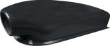 Allstar Performance Aero Scoops ALL23280 Hood Scoop, Style, Functional, Quick-release, Fiberglass, Black Gelcoat, Round Opening, Each thumbnail 1