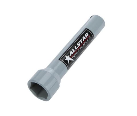 Allstar Performance Pit Sockets with Extensions ALL10239 Lug Nut Socket, 1 in. Size, Deep Well 6-point, Steel, Gray, 6 in. Length, 1/2 in. Drive, Each