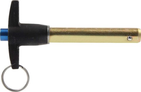 Allstar Performance Quick-Release Pins ALL60320 Pins, 4130 Steel, Gold Iridited, 1/2 in. Diameter, 2.500 in. Length, Each thumbnail 1