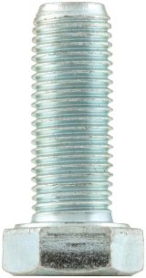 Allstar Performance Grade 5 Bolts ALL16442 Bolt, 5, Hex Head, Steel, Zinc Plated, 3/8 in.-24 Thread, 1.000 in. Underhead Length, Set of 10 thumbnail 1