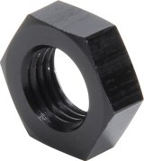 Allstar Performance Bulkhead Nuts ALL50099 Fittings, Nuts, Aluminum, Black Anodized, -4 AN, Female Threads, Each thumbnail 2