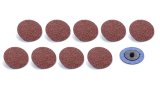 Allstar Performance Twist Lock Sanding Discs ALL12105 Discs, 60 Grit, Round, 2 in. Diameter, Lock, Set of 10 thumbnail 1