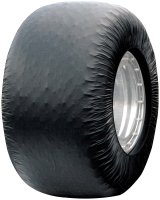 Allstar Performance Easy Wrap Tire Covers ALL44223 Covers, Wrap, Race Cover Style, Wraparound, Plastic, Black, 93.00 - 96.00 in. Diameter, Set of 4 thumbnail 2