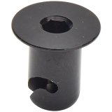 Allstar Performance Flush Head Self-Ejecting Button Fasteners ALL19140 Quick Fasteners, Button, Hex Head, Aluminum, Black, 0.44 in. Shank Diameter, 0.50 in. Shank Length, Set of 10 thumbnail 1