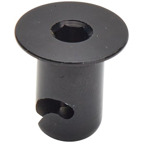 Allstar Performance Flush Head Self-Ejecting Button Fasteners ALL19140 Quick Fasteners, Button, Hex Head, Aluminum, Black, 0.44 in. Shank Diameter, 0.50 in. Shank Length, Set of 10