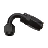 Allstar Performance Hose Ends ALL49365 Fitting, End, 120 Degree, -12 AN to -12 AN Female, Aluminum, Black, Each thumbnail 1