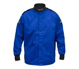 Allstar Performance Single-Layer Driving Jackets ALL931127 Jacket, SFI 3.2A/1, Single Layer, Pyrovatex, Blue, 3X-Large, Each thumbnail 2