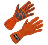 Allstar Performance Driving Gloves ALL913044 Non-SFI Outseam S/L LG Orange thumbnail 1