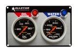 Allstar Performance Gauge Panel Kits ALL80120 ALLSTAR 2 GAUGE PANEL thumbnail 1