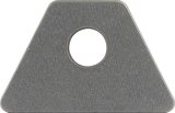 Allstar Performance Chassis Tabs ALL60018 Tabs, Mild Steel, 0.187 in. Thick, 2.375 in. Tall, 0.500 in, Hole, Set of 4 thumbnail 1