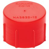 Allstar Performance AN Cap Fittings ALL50806 Caps, Plastic, Red, -12 Female, Set of 10 thumbnail 2