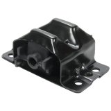 Allstar Performance Motor Mounts ALL38114 Mount, Frame Pad, Bolt-In, Rubber/Steel, Black Powdercoated, GM, V8, Each thumbnail 1
