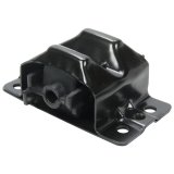 Allstar Performance Motor Mounts ALL38114 Mount, Frame Pad, Bolt-In, Rubber/Steel, Black Powdercoated, GM, V8, Each thumbnail 2