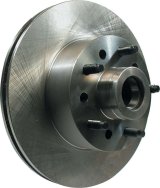 Allstar Performance Granada Brake Hub/Rotors for 1975-1982 GRANADA, 1974-1978 MUSTANG II - ALL42091 Rotor, Solid, Iron, Natural, Front, 11.00 in. Diameter, 5 x 4.75 in. BC, .875 in. Thickness, Ford, Each thumbnail 2