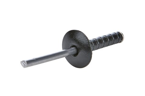 Allstar Performance Multi-Grip Rivets ALL18095 Rivets, Blind Rivets, Multi-Grip, 3/16 in. Rivet, 9/16 in. Head, Aluminum/Steel, Black, Set of 250