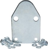 Allstar Performance Small Block Chevy Fuel Pump Block-Off Plates ALL40255 Plate, Steel, Zinc Plated, 1/8 in. Thick, Chevy, Block, Each thumbnail 1