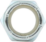 Allstar Performance Nylon Locking Hex Nuts ALL16075-10 Nuts, 5/8-18 in Threads, Thin with Insert, Set of 10 thumbnail 1