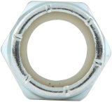 Allstar Performance Nylon Locking Hex Nuts ALL16075-10 Nuts, 5/8-18 in Threads, Thin with Insert, Set of 10 thumbnail 2