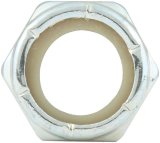 Allstar Performance Nylon Locking Hex Nuts ALL16076-10 Nuts, 3/4-16 in Threads, Thin with Insert, Set of 10 thumbnail 1