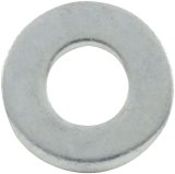 Allstar Performance Flat Washers ALL16110-25 Washers, SAE Flat, Steel, Zinc Finish, 0.250 in. I.D., Set of 25 thumbnail 1