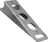 Allstar Performance Steering Column Brackets ALL52126 Mount, Steel, Bare, 10.000 in. Length, 3.187 in. Width, Each thumbnail 1