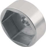 Allstar Performance Hex-Style Spindle Nut Sockets ALL10115 Socket, Aluminum, Wide 5, Howe, Allstar, PCR 5x5, 1/2 in. Drive, 2 7/8 in., Each thumbnail 1