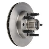 Allstar Performance Metric Monte Carlo Brake Rotors ALL42086 Rotor, Metric, Solid Surface, Iron, Natural, 10.50 in. O.D., Front, Buick, Chevy, Olds, Pontiac, Each thumbnail 1