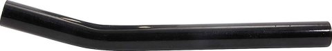 Allstar Performance Bent Tie Rod Tubes ALL57016 Tube, Bent, Steel, Black Powdercoated, Female Threads, 5/8 in. Diameter, 14 in. Length, Each