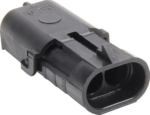 Allstar Performance Weatherpack Connector Housings ALL76291 Wiring Replacement Parts, Weatherpack, Housing, 2 Pin, Male, Each
