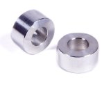Allstar Performance Flat Spacers ALL18766 Spacers, Aluminum, .500 in. Inside Diameter, .500 in. Length, Pair thumbnail 1