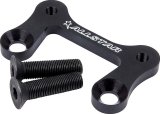 Allstar Performance Aluminum Caliper Brackets ALL55071 Brake Mounting Brackets, Aluminum, Black, Fits 10.875 in. Rotors, Front Left/Front Right, Each thumbnail 1