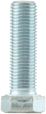 Allstar Performance Grade 5 Bolts ALL16464 Bolt, 5, Hex Head, Steel, Zinc Plated, 7/16 in.-20 Thread, 1.500 in. Underhead Length, Set of thumbnail 2