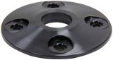 Allstar Performance Replacement Hood Pin Scuff Plates ALL18430 Plates, Plastic, Black, Set of 4 thumbnail 1