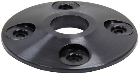 Allstar Performance Replacement Hood Pin Scuff Plates ALL18430 Plates, Plastic, Black, Set of 4