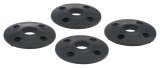 Allstar Performance Replacement Hood Pin Scuff Plates ALL18430 Plates, Plastic, Black, Set of 4 thumbnail 2