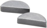 Allstar Performance Crankshaft Keys ALL87030 Key, Short Type, 0 degree Offset, Steel, Natural, Chevy, Each thumbnail 1