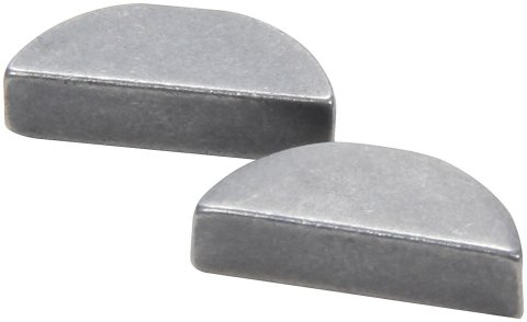 Allstar Performance Crankshaft Keys ALL87030 Key, Short Type, 0 degree Offset, Steel, Natural, Chevy, Each