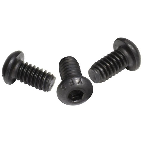 Allstar Performance Button Head Bolts ALL16936 Bolt, Head, Steel, Black, 8-32 Thread, 0.500 in. Underhead Length, Set of 25