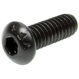 Allstar Performance Button Head Bolts ALL16940 Bolt, Head, Steel, Black, 1/4 in.-20 Thread, 0.500 in. Underhead Length, Set of 25 thumbnail 2
