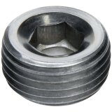 Allstar Performance NPT Plug Fittings ALL49813 Fitting, Plug, Steel, Zinc, 3/8 in. NPT, Male Threads, Pair thumbnail 2