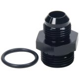 Allstar Performance Adapter Fittings ALL49849 and Adapters, Straight, Aluminum, Black Anodized, -10 AN Male AN, -12 AN O-ring Male AN O-ring, Each thumbnail 1