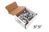Allstar Performance Flush Head Self-Ejecting Button Fasteners ALL18999 Quick Fasteners, Fasteners, Aluminum, Cadmium Plated, 0.31 in. Shank Diameter, 0.45 in. Shank Length, Set of 50 thumbnail 2