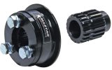 Allstar Performance Steering Wheel Disconnects ALL52318 Quick Disconnects, Aluminum, Black, 0.750 in. Shaft Diameter, Each thumbnail 1