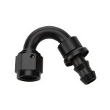 Allstar Performance Hose Ends ALL49475 End Pushlock Black Aluminum 150 Deg Elbow -12 thumbnail 2