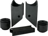 Allstar Performance Front Trailing Arm Bracket Slider Boxes ALL60052 Bracket, Steel, Mount, Buick, Chevy, Oldsmobile, Pontiac, Kit thumbnail 1
